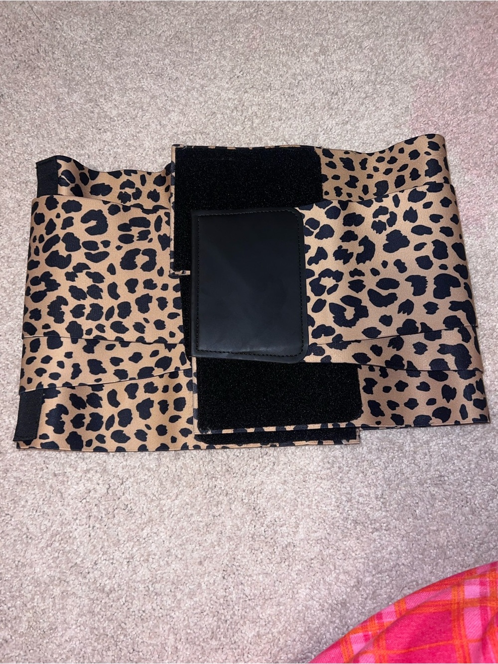 Feelingirl Leopard Print Waist Trainer- Black and Tan